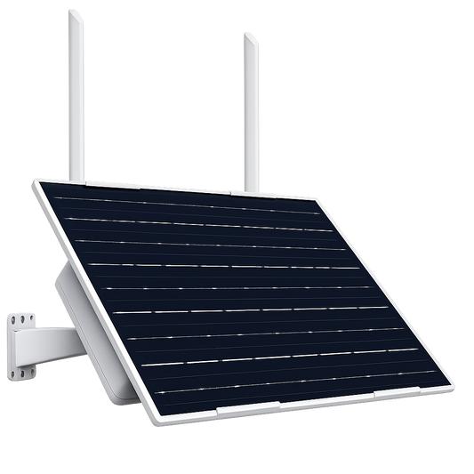 ON WATCH Solfie Solar Wi-Fi Extender Outdoor, Battery & Solar Powered, Wireless Signal Repeater, 2.4 GHz WiFi, 300 Mb/sec, 200' Range, No Wires, Easy Setup WiFi Extender for Yard/Farm/RV Park